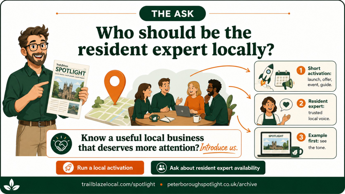 Who should be the resident expert locally